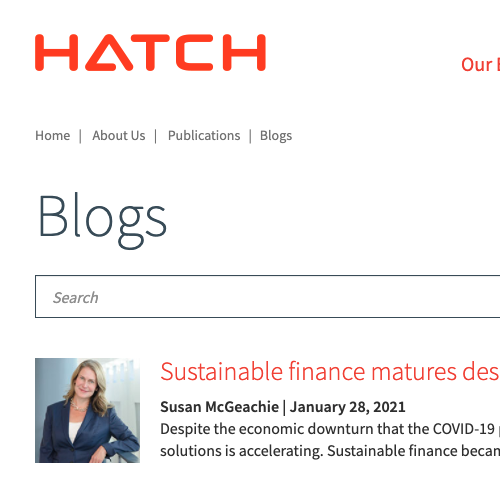 Project: Hatch Thought Leadership Blog